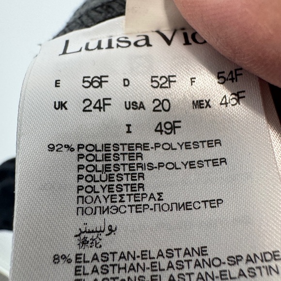 Black Faux Leather Women's Pants - Picture 7 of 8